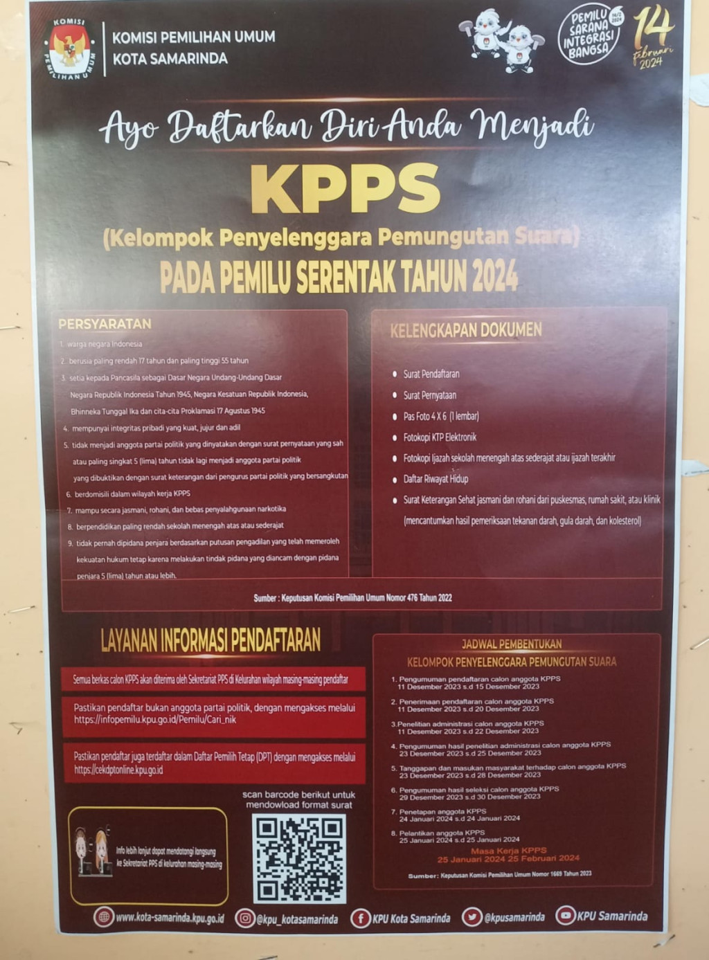 Pendaftaran KPPS