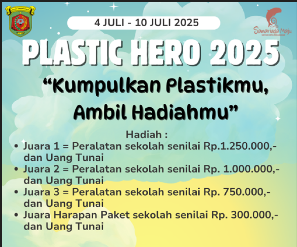 Lomba Plastic Hero 2025 se Kecamatan Sungai Kunjang