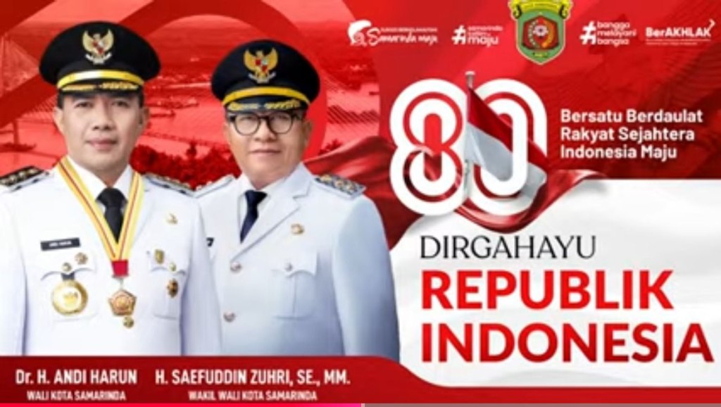 Indonesia Berusia 80 tahun