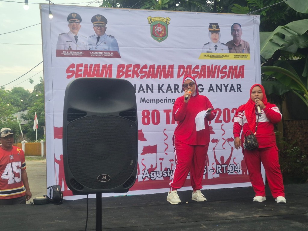 Senam Bersama Dasawisma