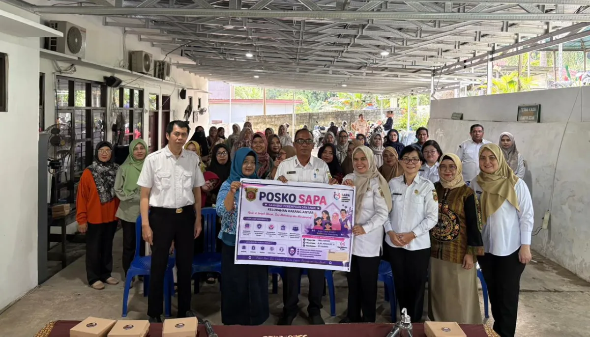 Launching POS SAPA Kelurahan Karang Anyar, Wujudkan Lingkungan Aman dan Ramah bagi Perempuan dan Anak