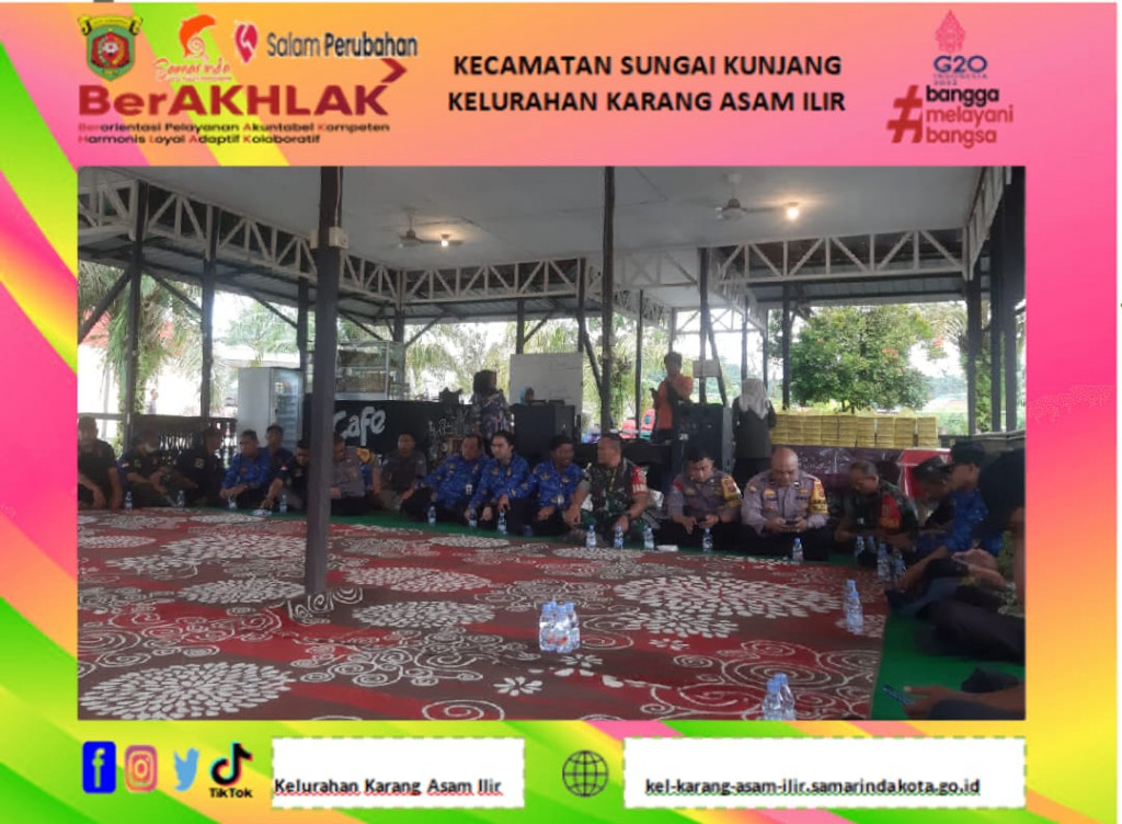 Acara pisah sambut Camat Sungai Kunjang dan Sekretaris Camat Sungai Kunjang