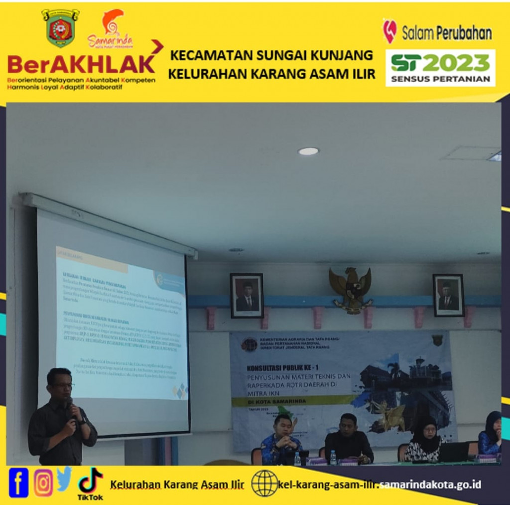 Raperkada Rencana Detail  Tata Ruang (RDTR) Daerah di Mitra IKN di Kota Samarinda Tahun 2023