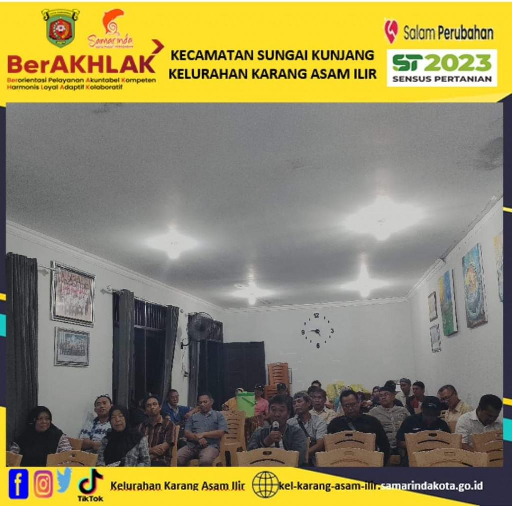 Rapat koordinasi pendistribusian beras