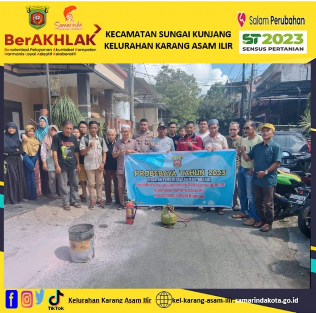 Sosialisasi penanggulangan bencana Kebakaran