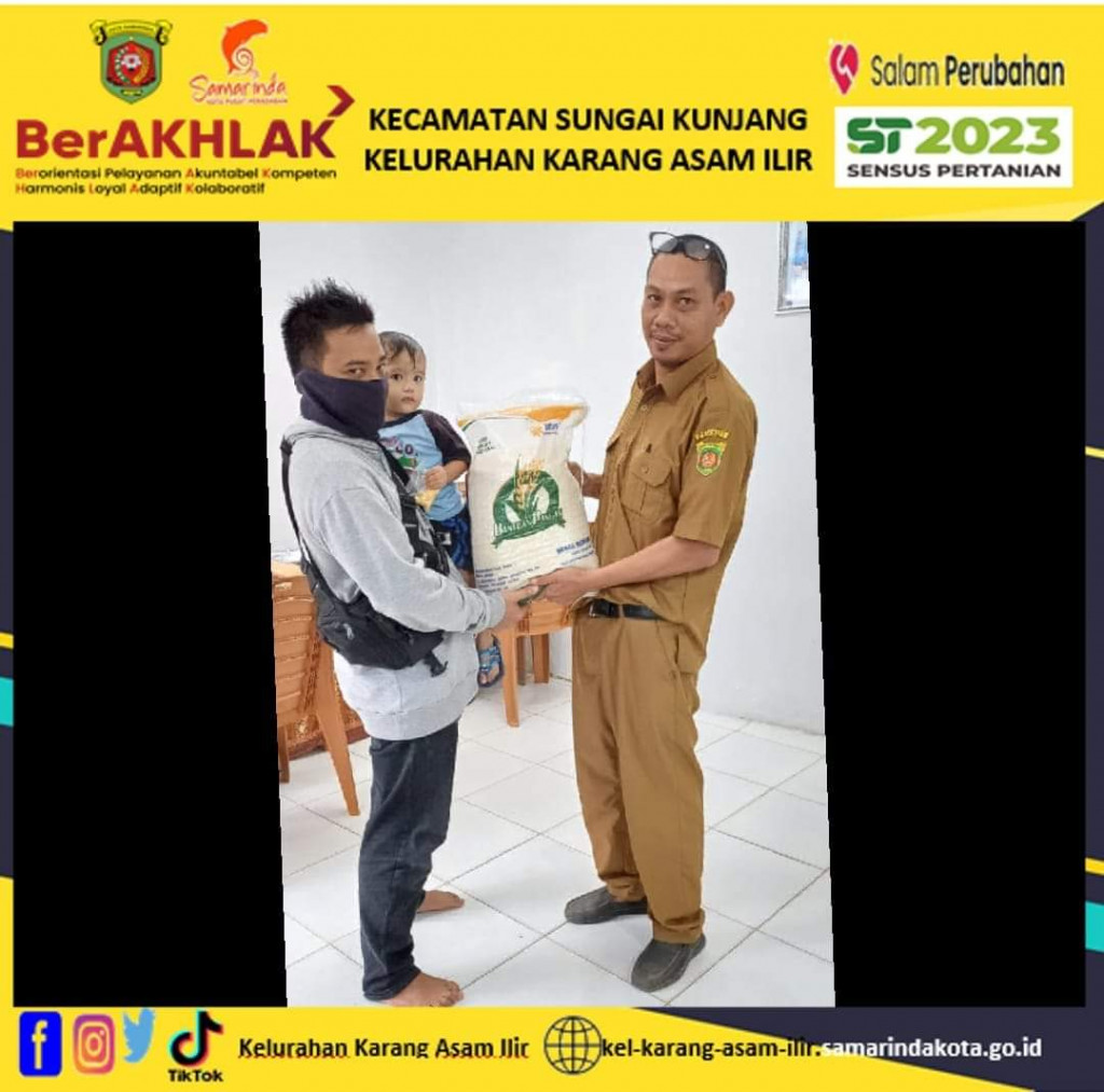 Pendistribusian beras bulog premiun