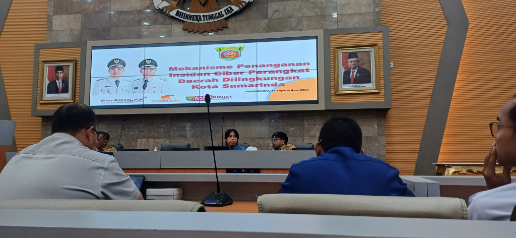 Rapat mekanisme penanganan Insiden ciber Perangkat Daerah