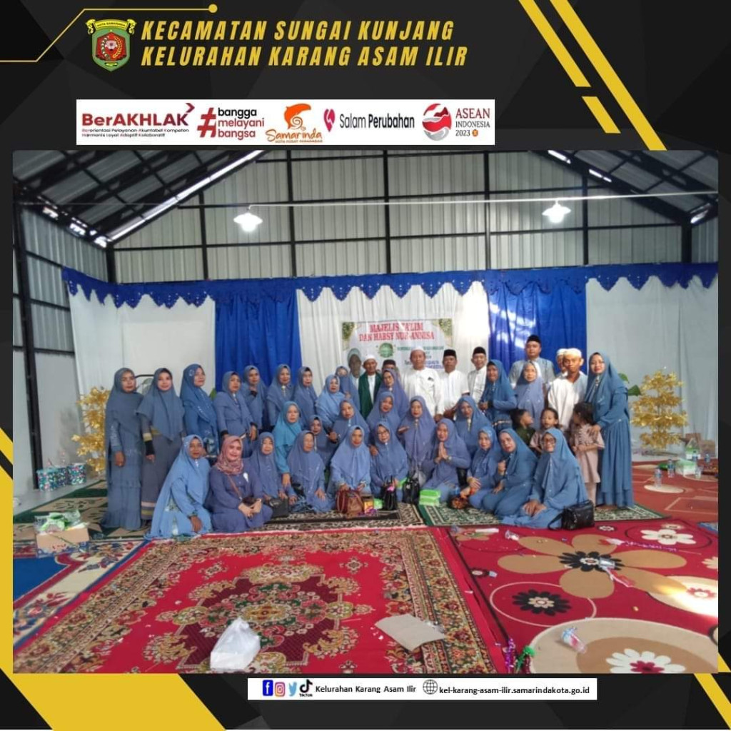 menghadiri Majelis Ta'lim dan Habsy Nur -Nur Annisa Memperingati Maulid Nabi Muhammad SAW
