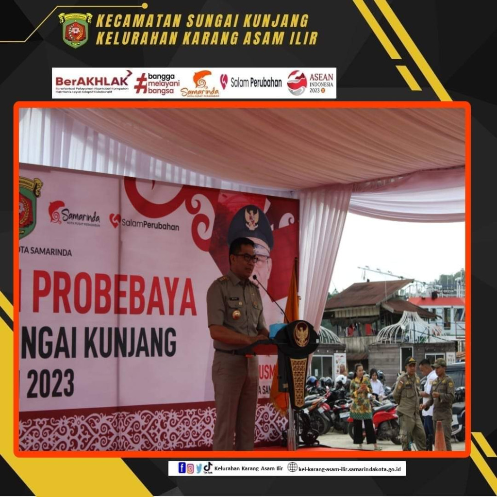 Penyerahan Secara Simbolis Probebaya Tahun 2023 di Wilayah Kecamatan Sungai Kunjang