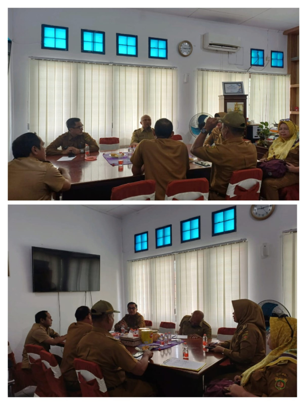 Rakor Lurah Se-Kecamatan Sungai Kunjang