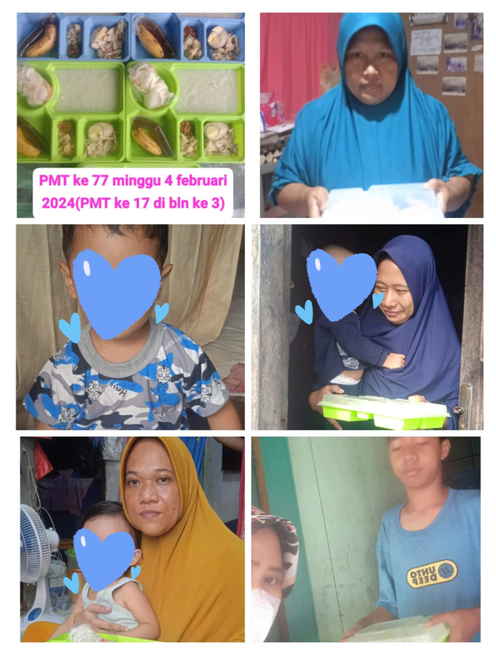 Hari ke - 77 Pemberian PMT