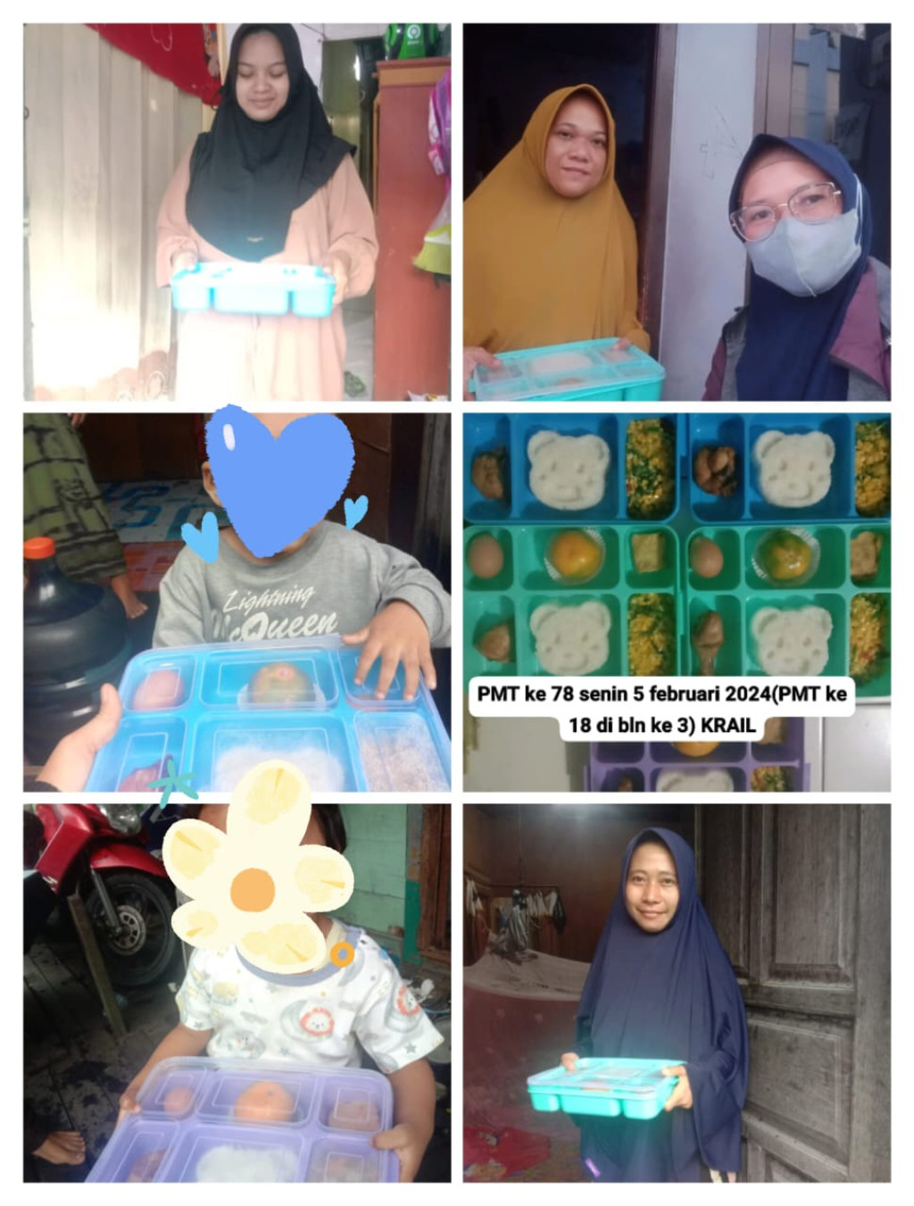 Pemberian PMT hari ke -78