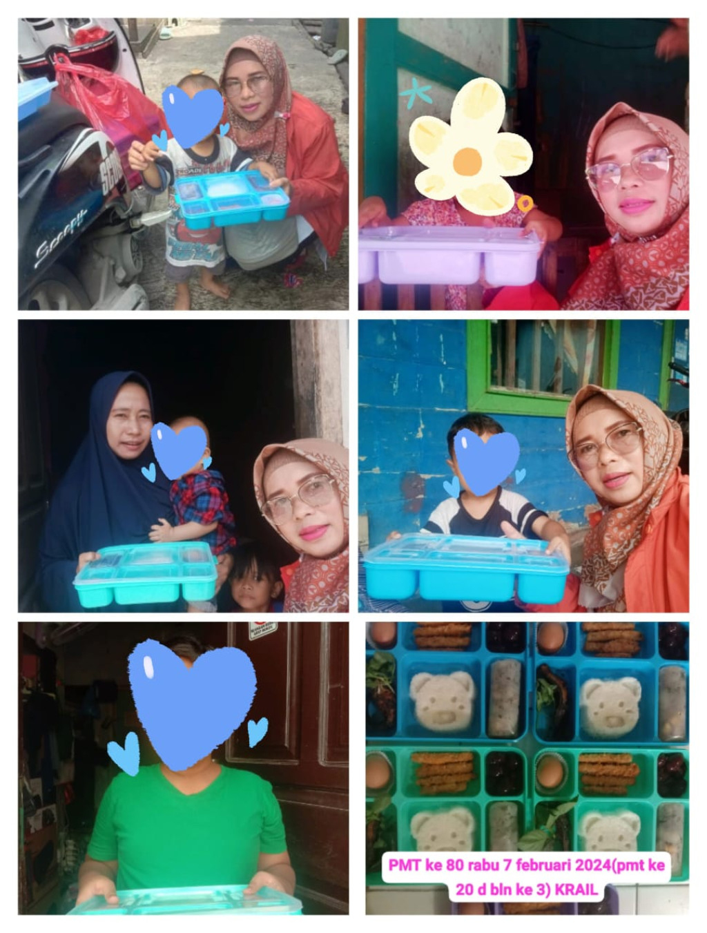 Pemberian PMT Hari ke - 80