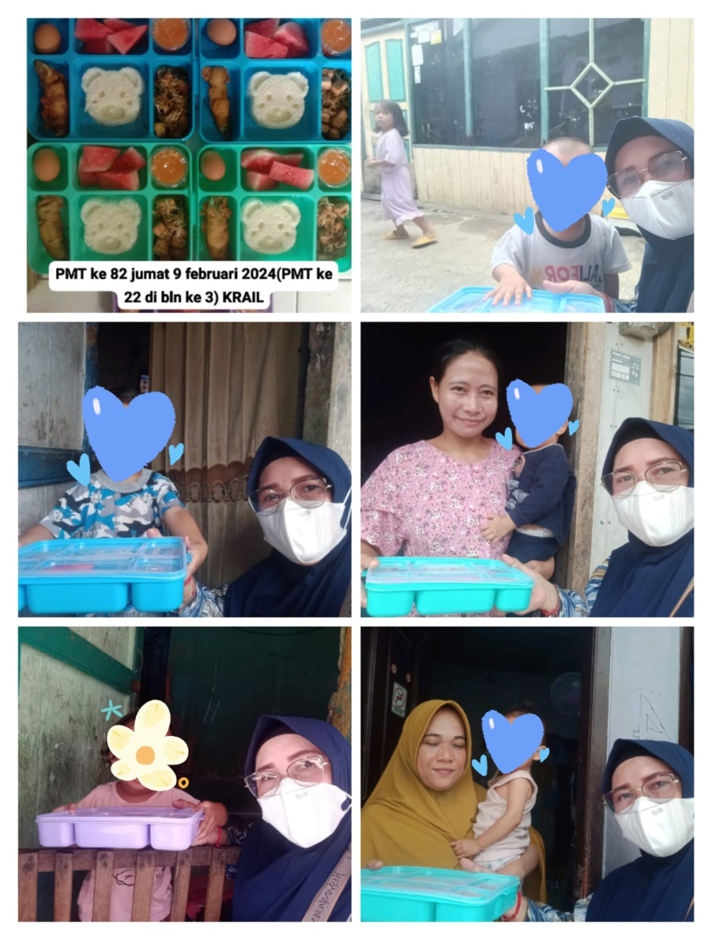 Pemberian PMT Hari ke - 82