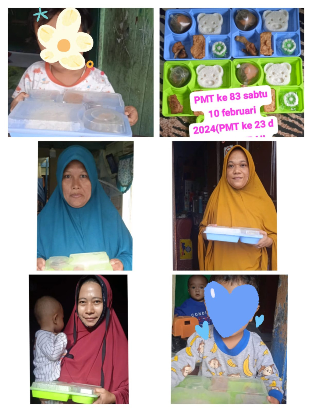 Pemberian PMT hari ke - 83