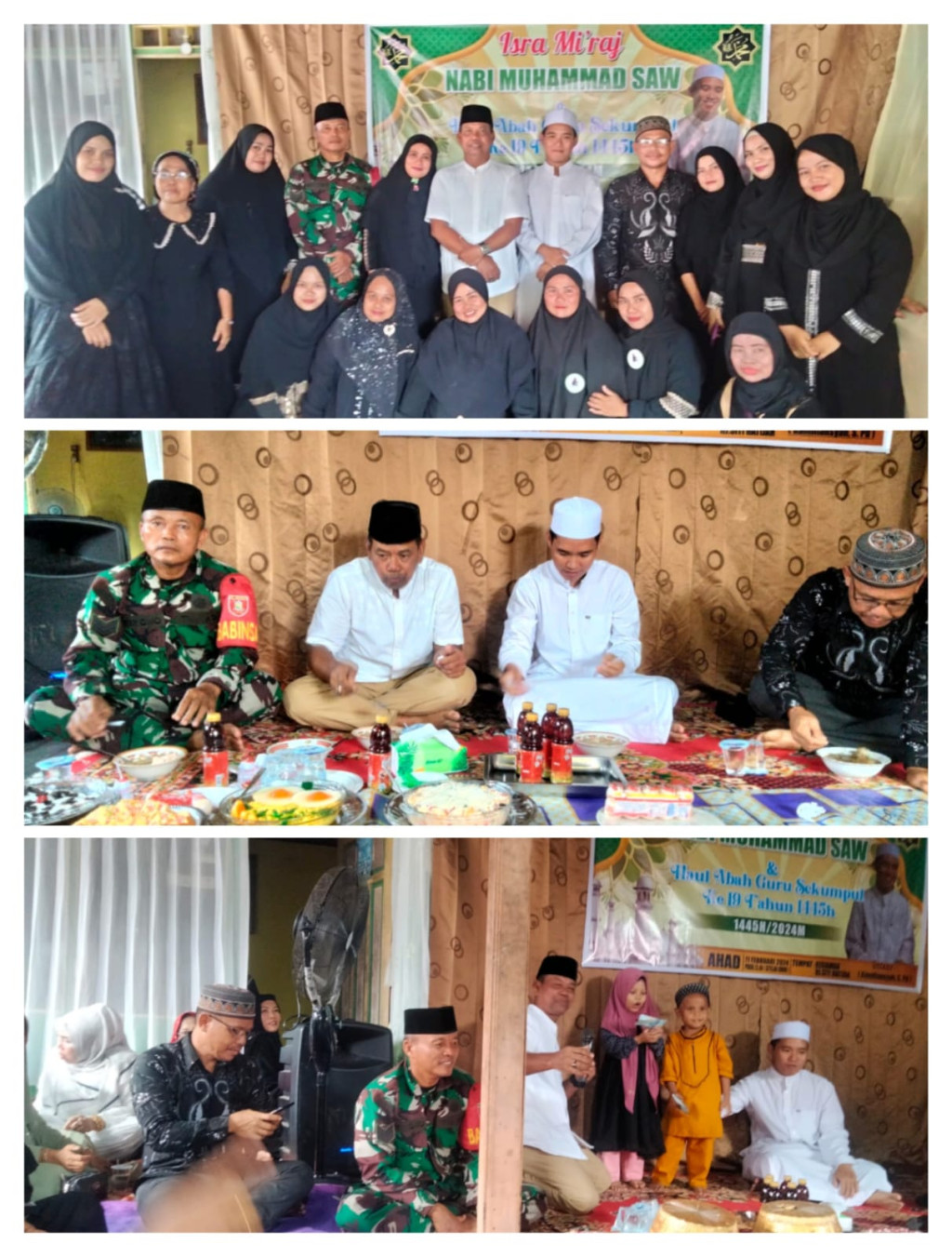 Peringatan Isra Mi'raj di RT 33