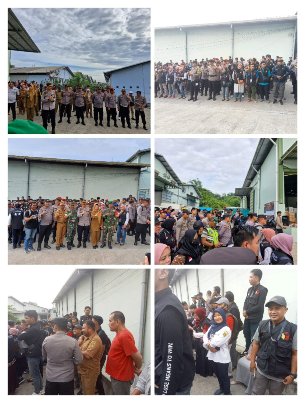 Apel Bersama Distribusi Logistik Pemilu 2024