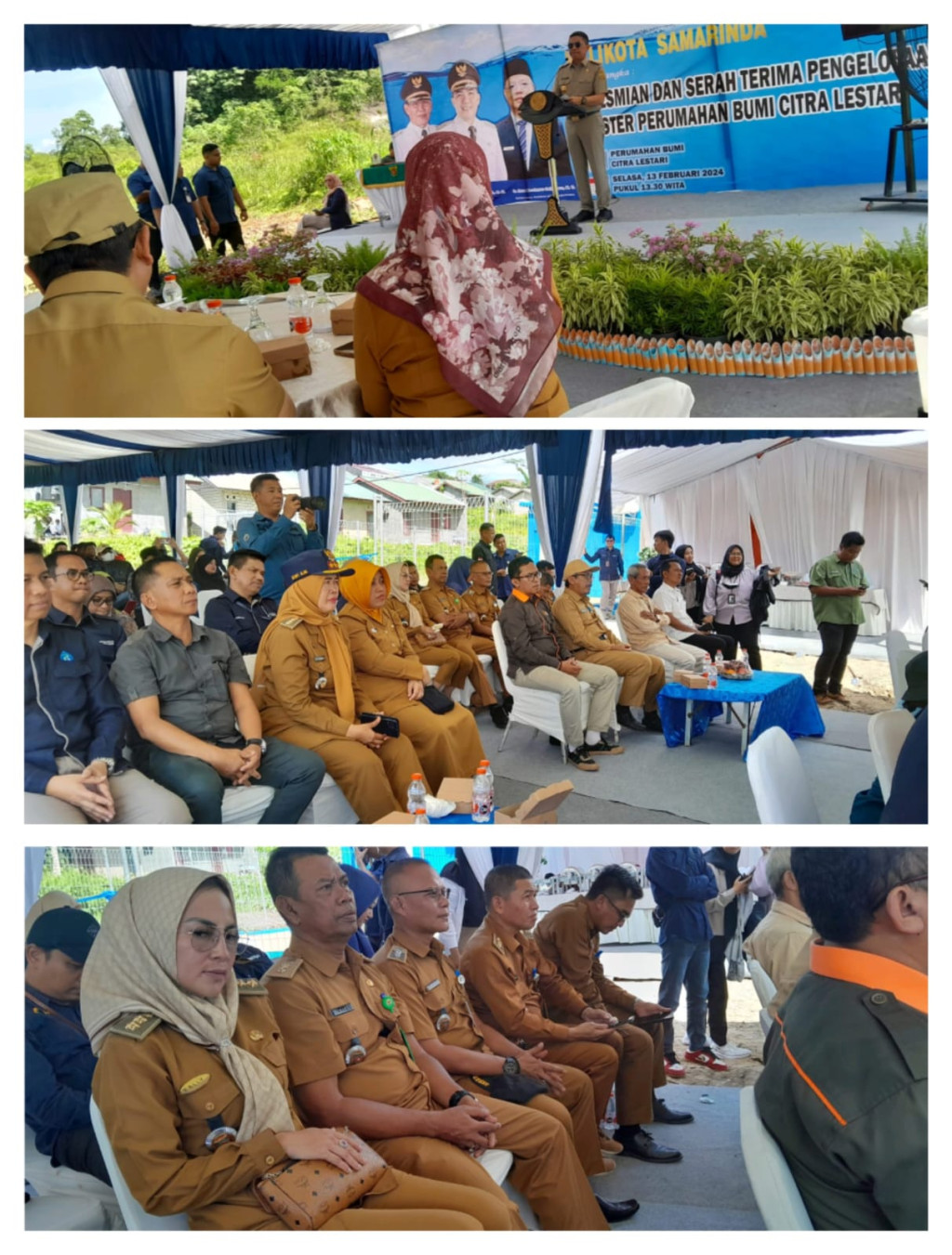 Peresmian  dan Serah Terima Pengelolaan Booster