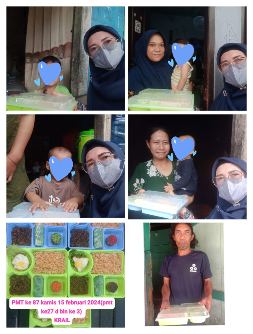 Pemberian PMT Hari Ke - 87