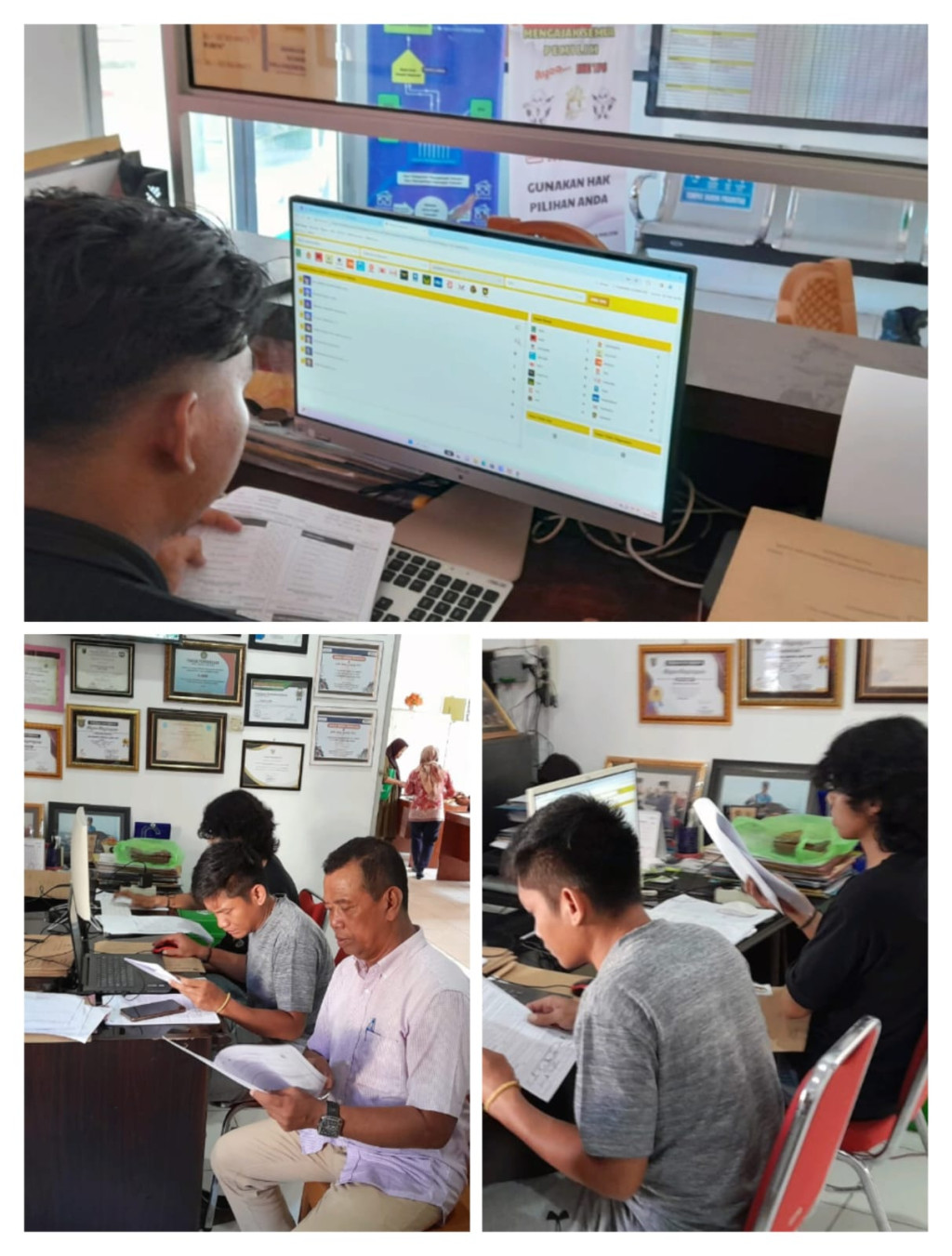 Monitoring Pelaksanaan Penginputan Data Hasil Suara Pemilu Tahun 2024