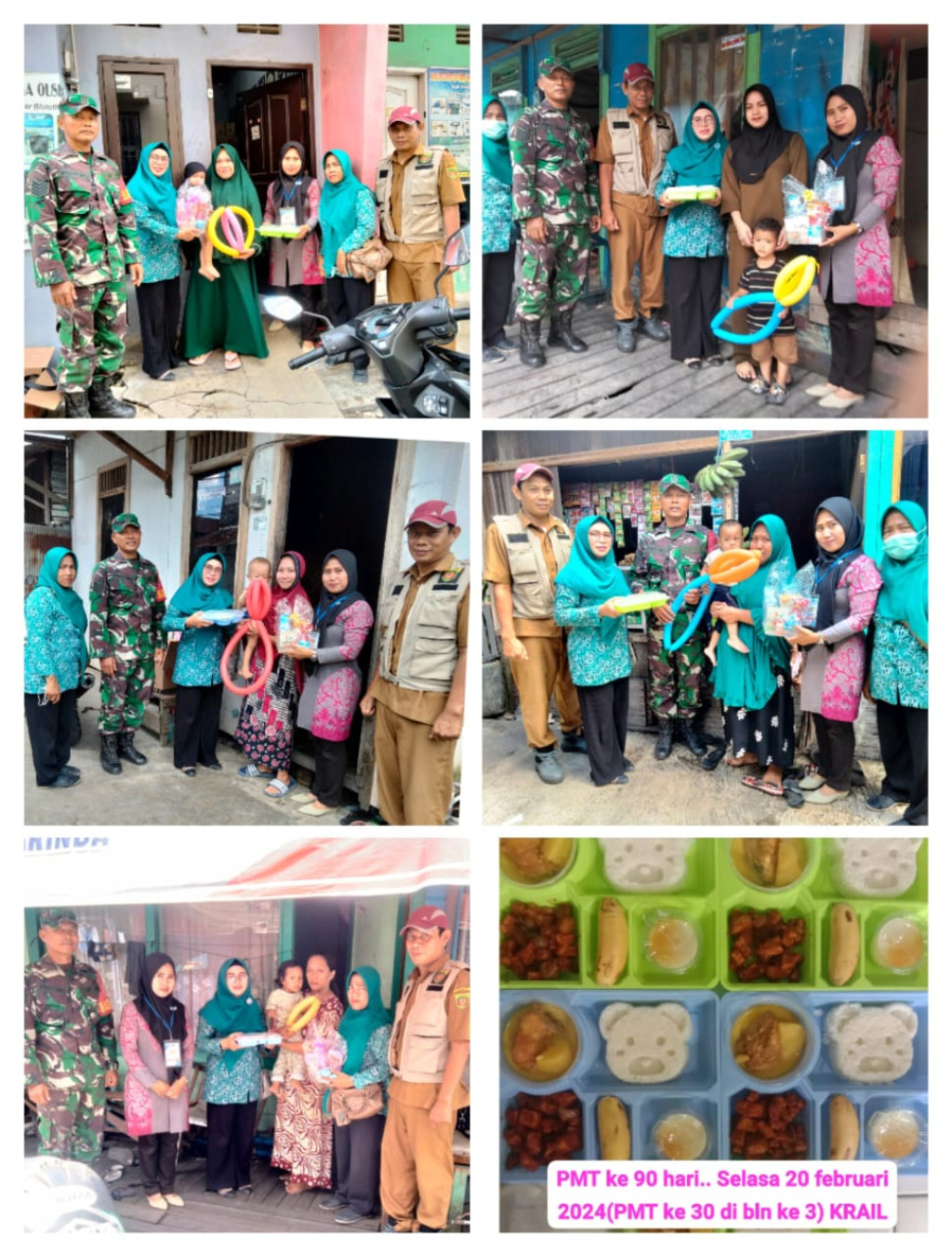 Pemberian PMT Hari Ke - 90
