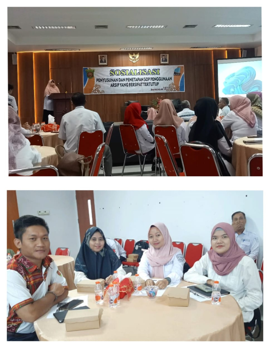 Sosialisasi Penyusunan dan Penetapan SOP Penggunaan Arsip