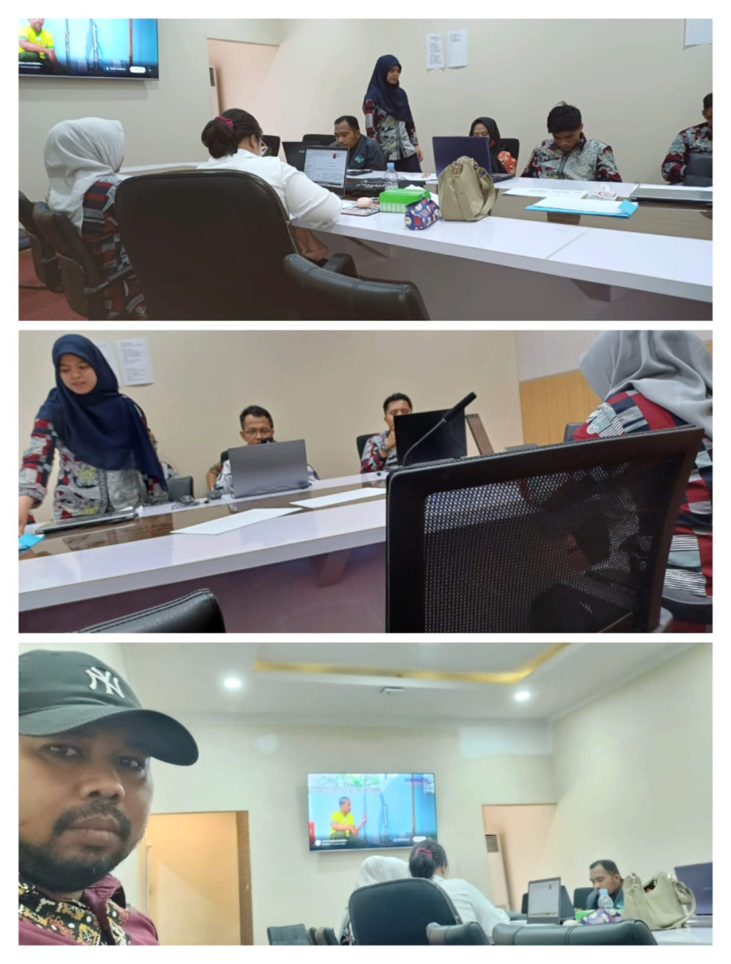 Rapat  Asistensi dan Verifikasi Penyusunan Daftar Informasi Publik