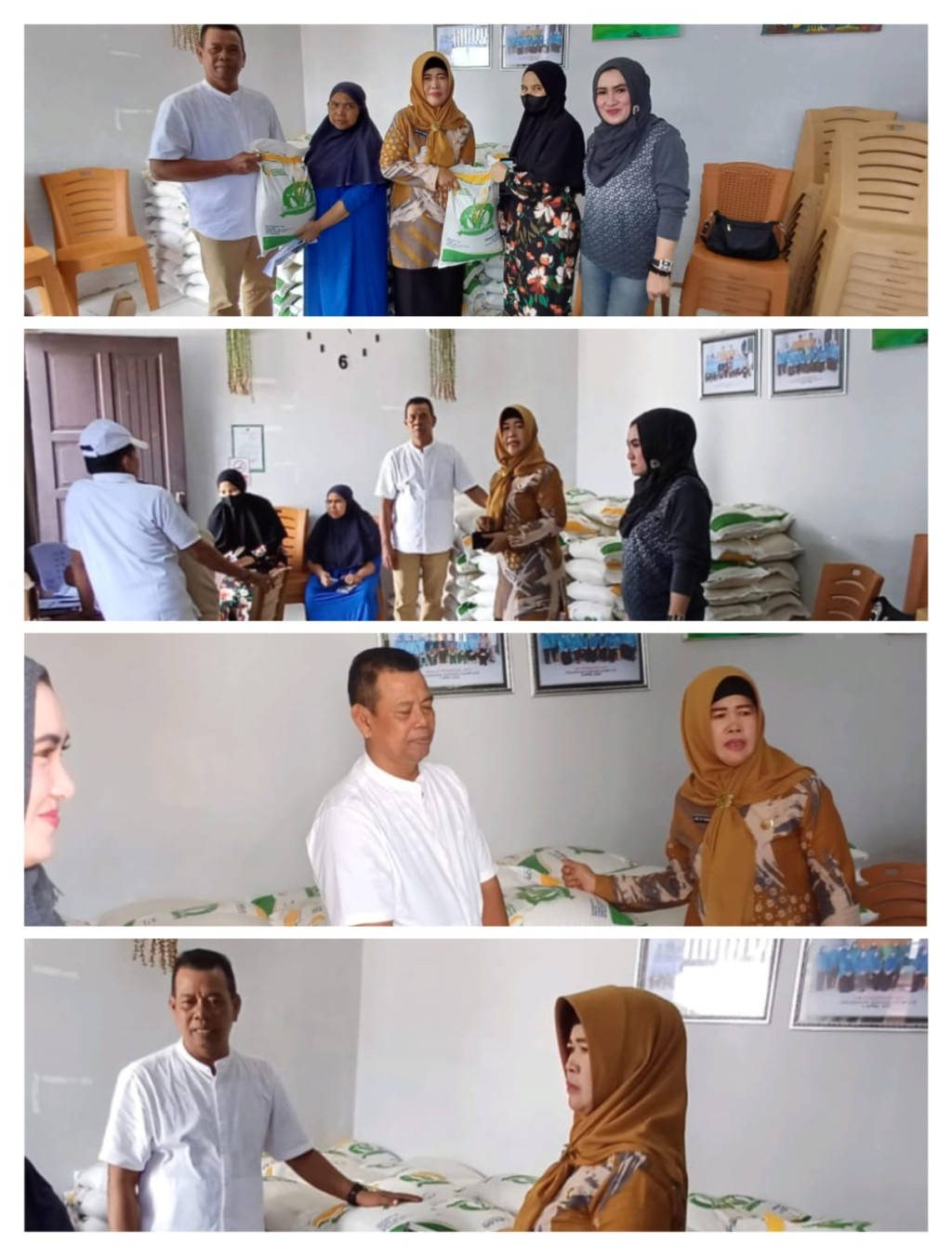 Camat Sungai Kunjang Melaksanakan Monitoring