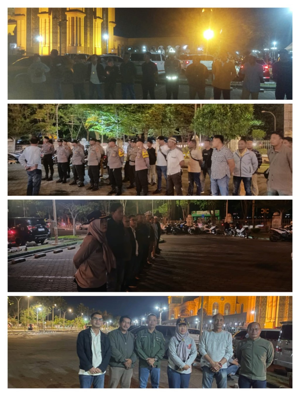 Pengamanan Malam Takbiran Hari Raya Idul Fitri 1445 H