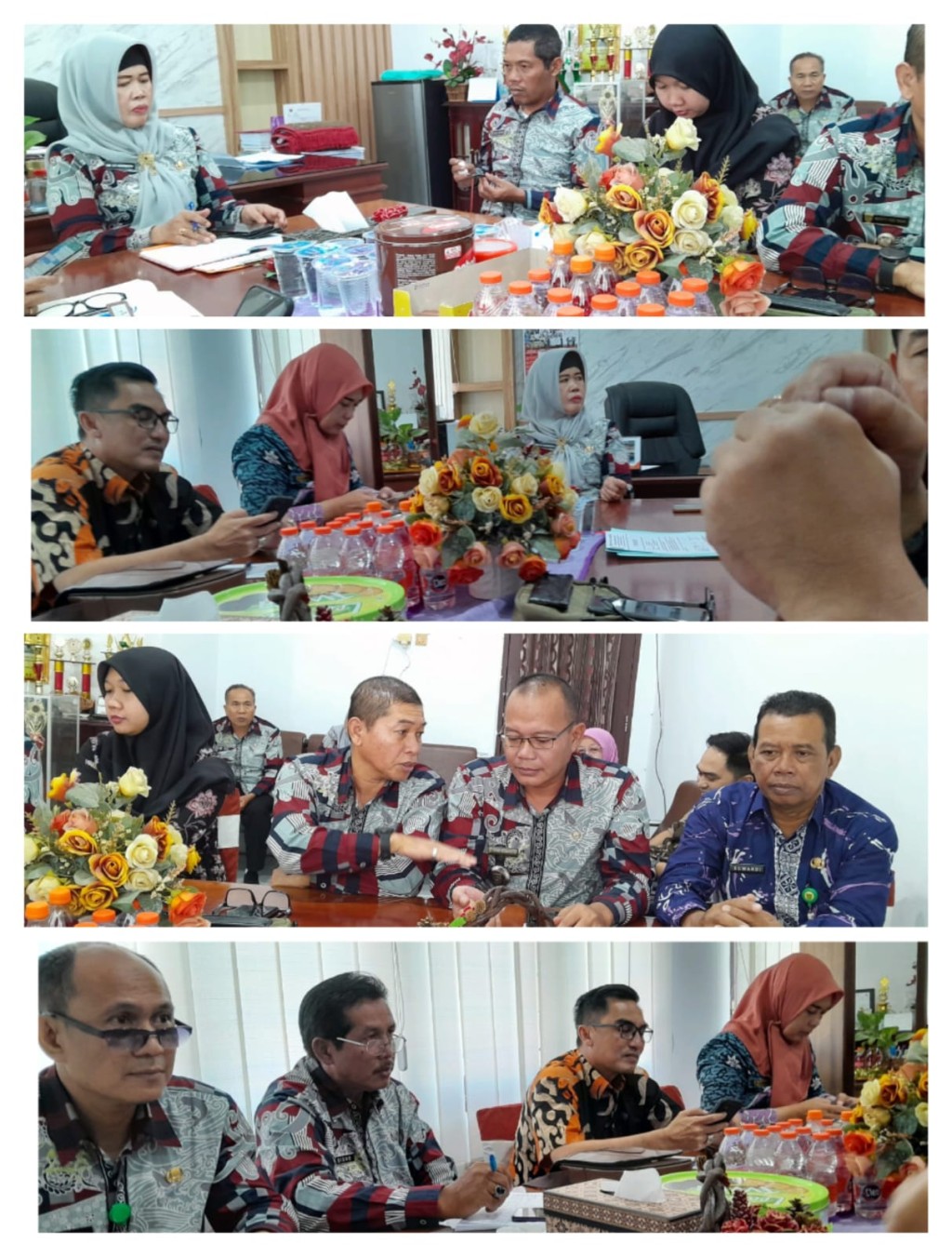 Rapat Koordinasi di Kecamatan Sungai Kunjang