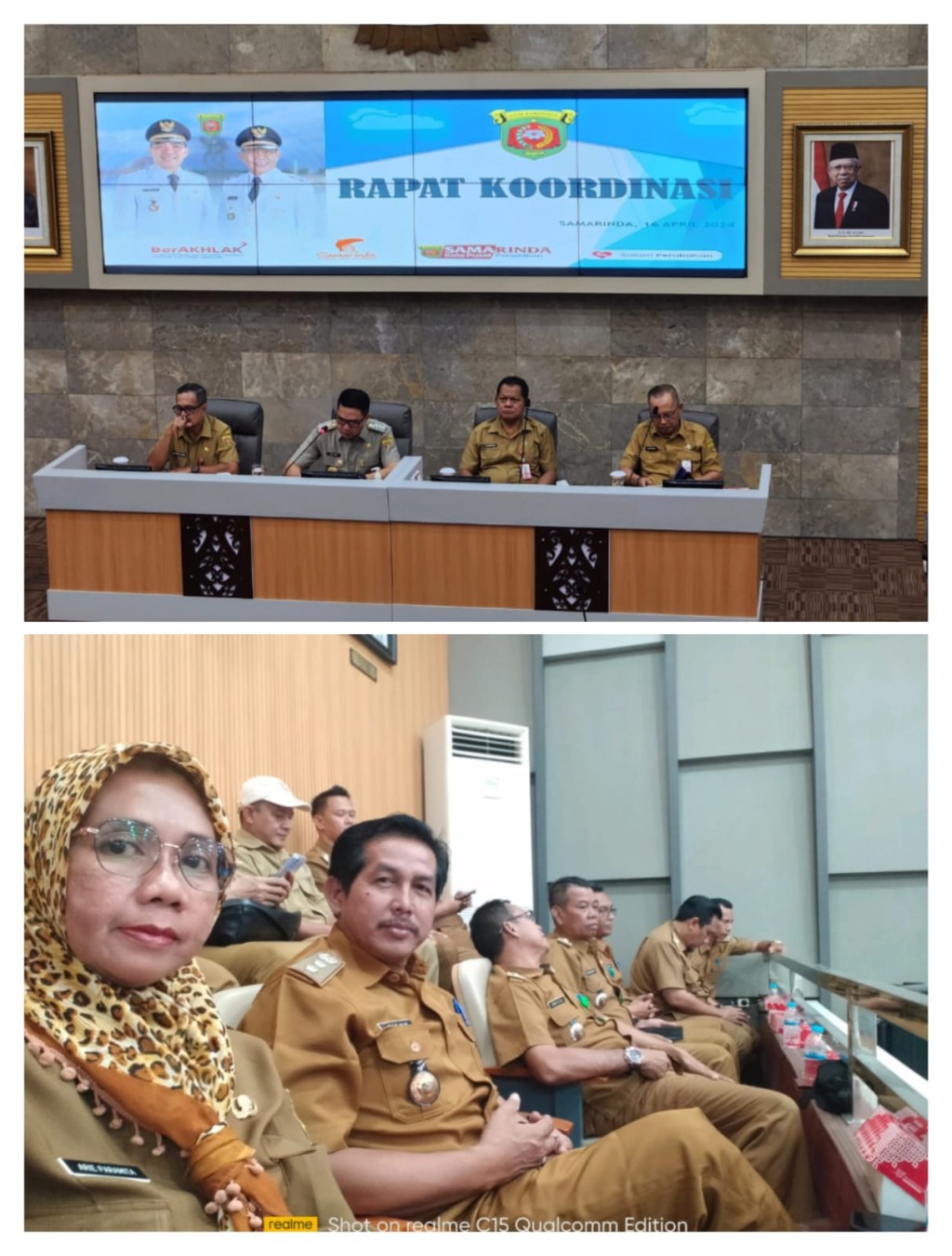 Rapat Koordinasi yang dilaksanakan Oleh Setda Kota Samarinda