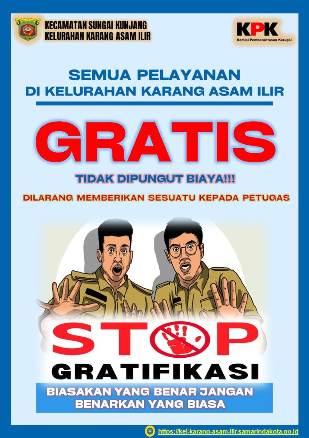 Penyampaian Edukasi dan Kampanye Pencegahan Korupsi Melalui Media Sosial