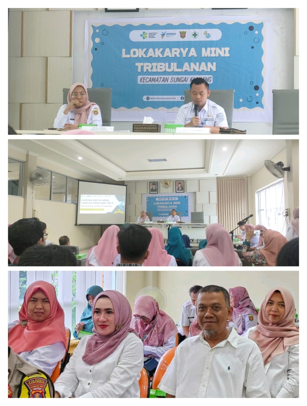 Acara Lokakarya Mini Tribulanan Kecamatan Sungai Kunjang