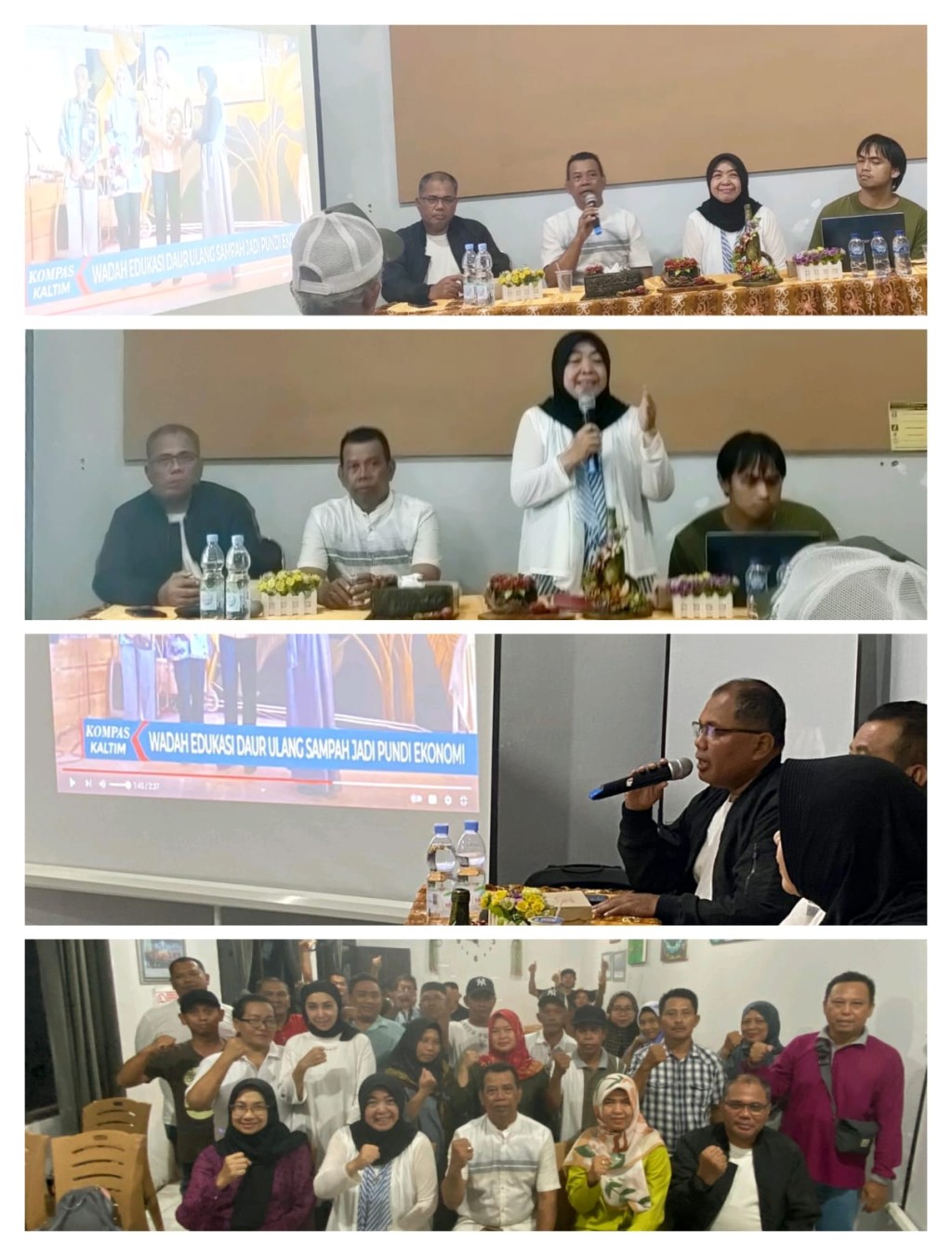 Sosialisasi Rutin Bersama Ketua RT Se- Kelurahan Karang Asam Ilir dan Sosialisasi Agenda Pelatihan GERMAS Oleh EO Sinar Intan