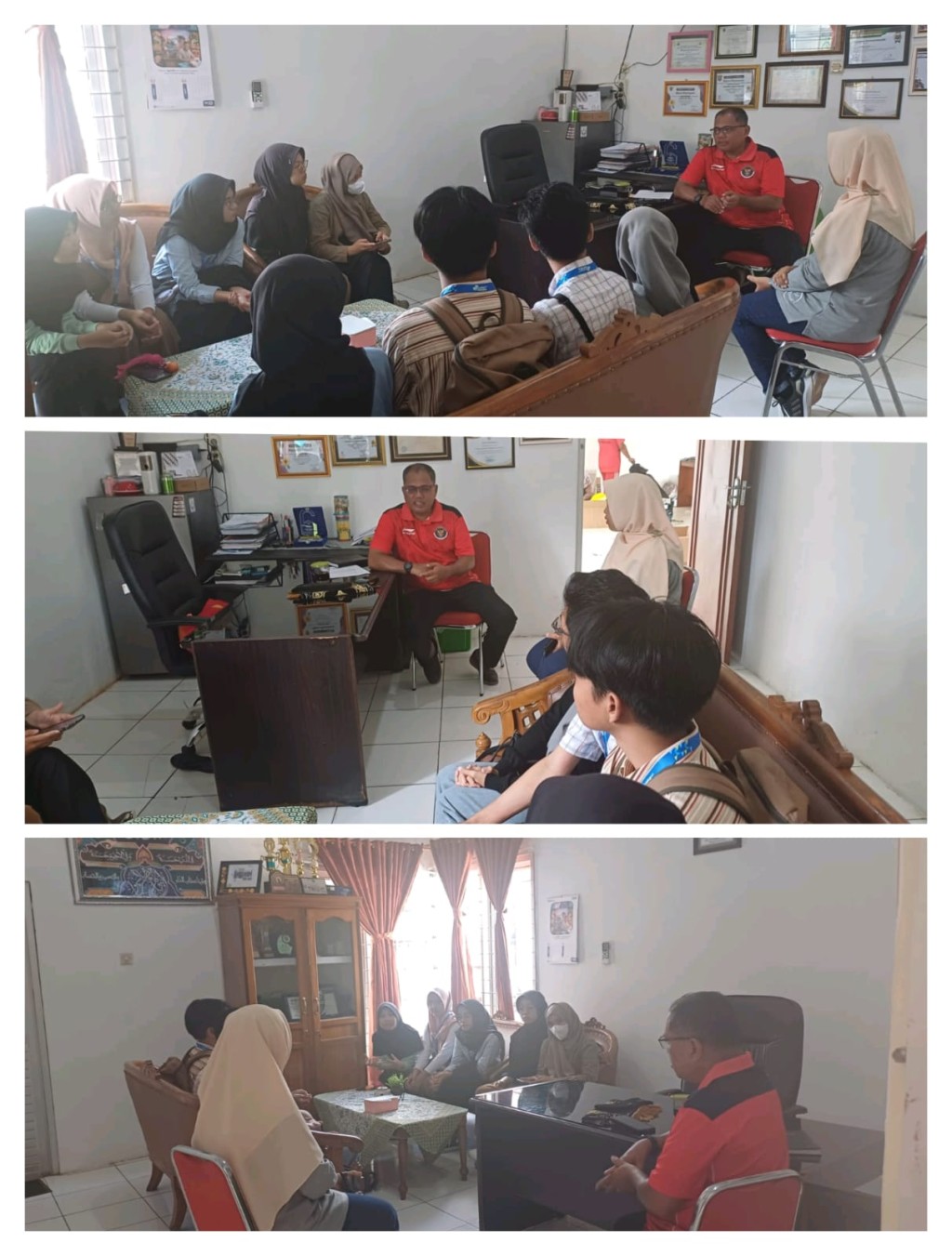 Kunjungan dan Koordinasi Dari Mahasiswa/I Fakultas Ilmu Sosial dan Ilmu Politik Samarinda