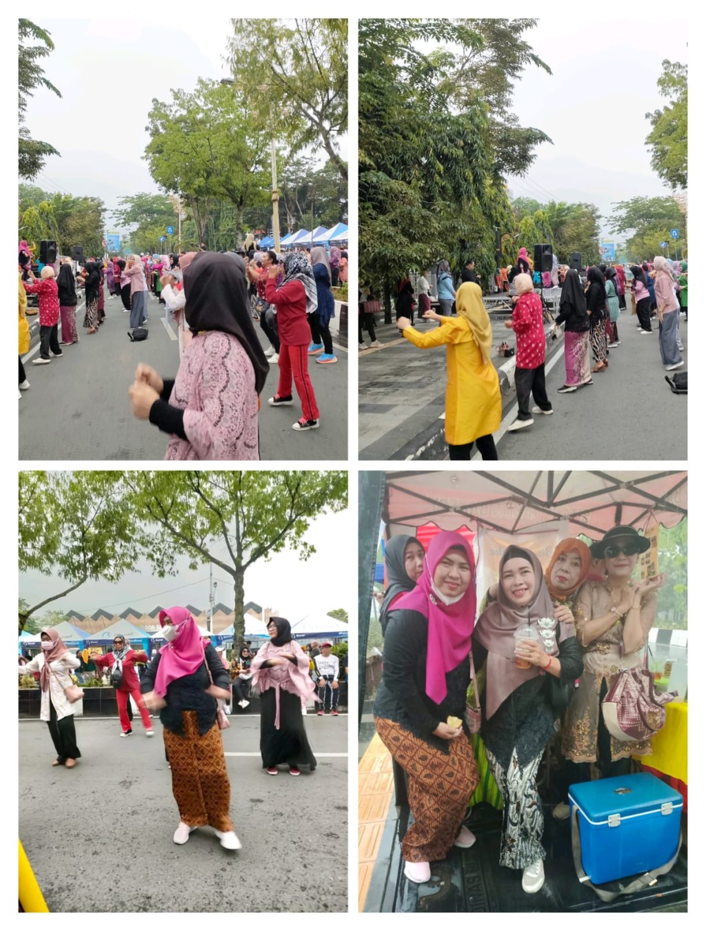 Car Free Day Berkebaya Memperingati Hari Kartini