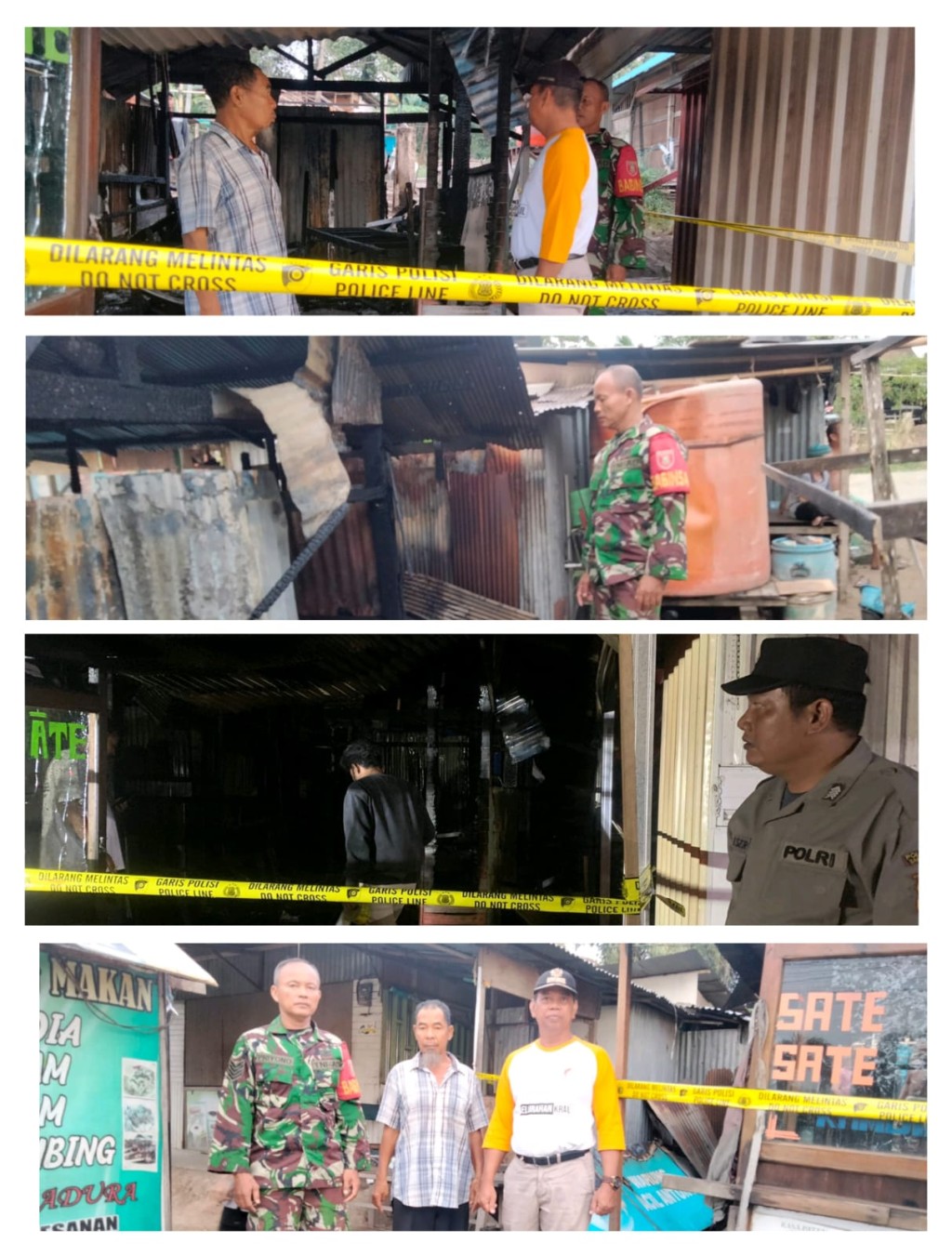 Monitoring Lokasi Kebakaran Kawasan Kelurahan Karang Asam Ilir