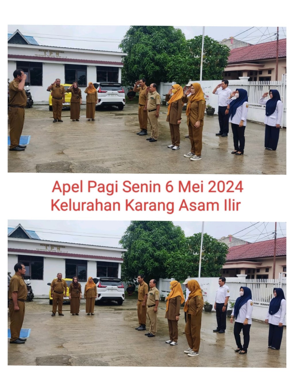Apel  Senin Pagi Rutin