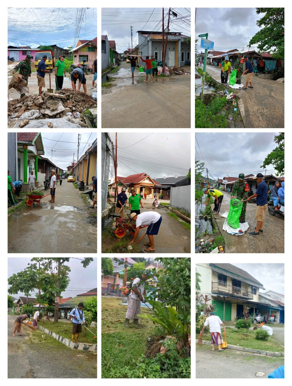 Pelaksanaan Gotong Royong Bersama
