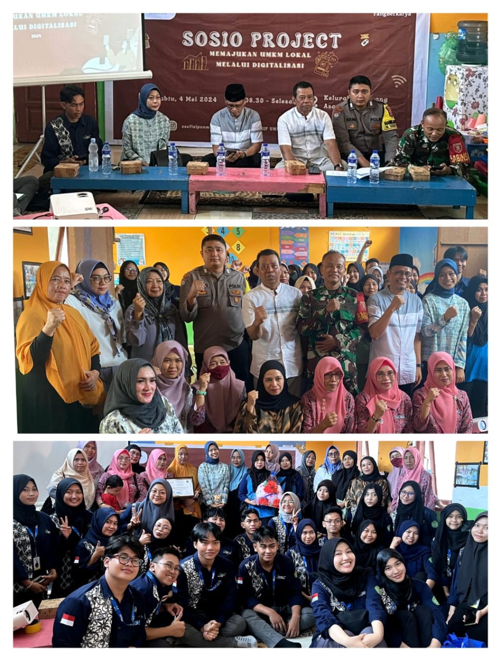Pelaksanaan Kegiatan "Sosio Project 2024"