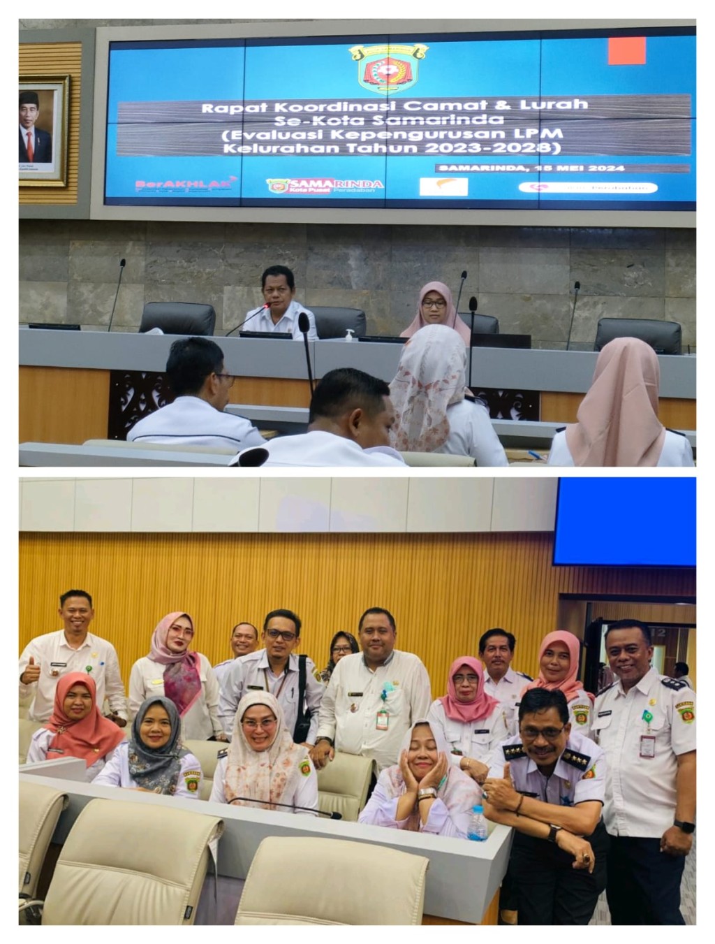 Rapat Koordinasi Camat dan Lurah Se - Kota Samarinda