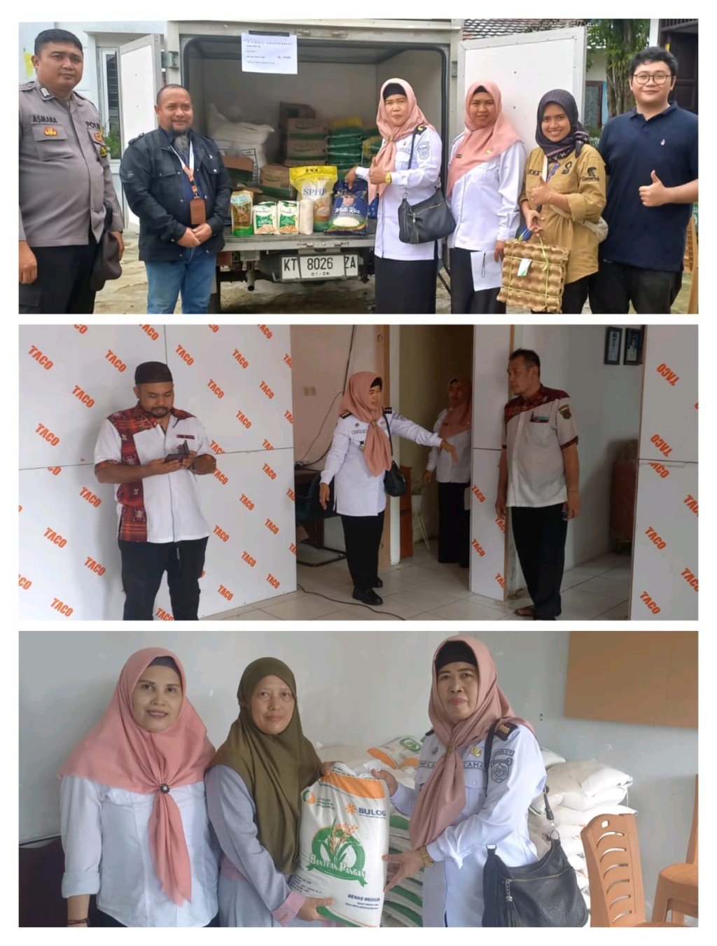 Monitoring Camat Sungai Kunjang ke Kelurahan Karang Asam Ilir