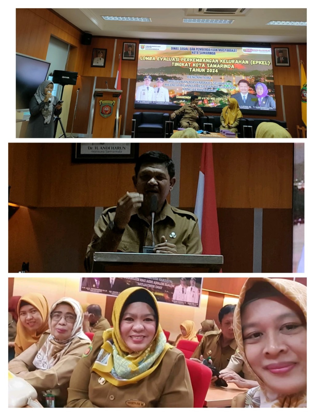 Pembukaan Lomba Kelurahan Tingkat Kota Samarinda Tahun 2023