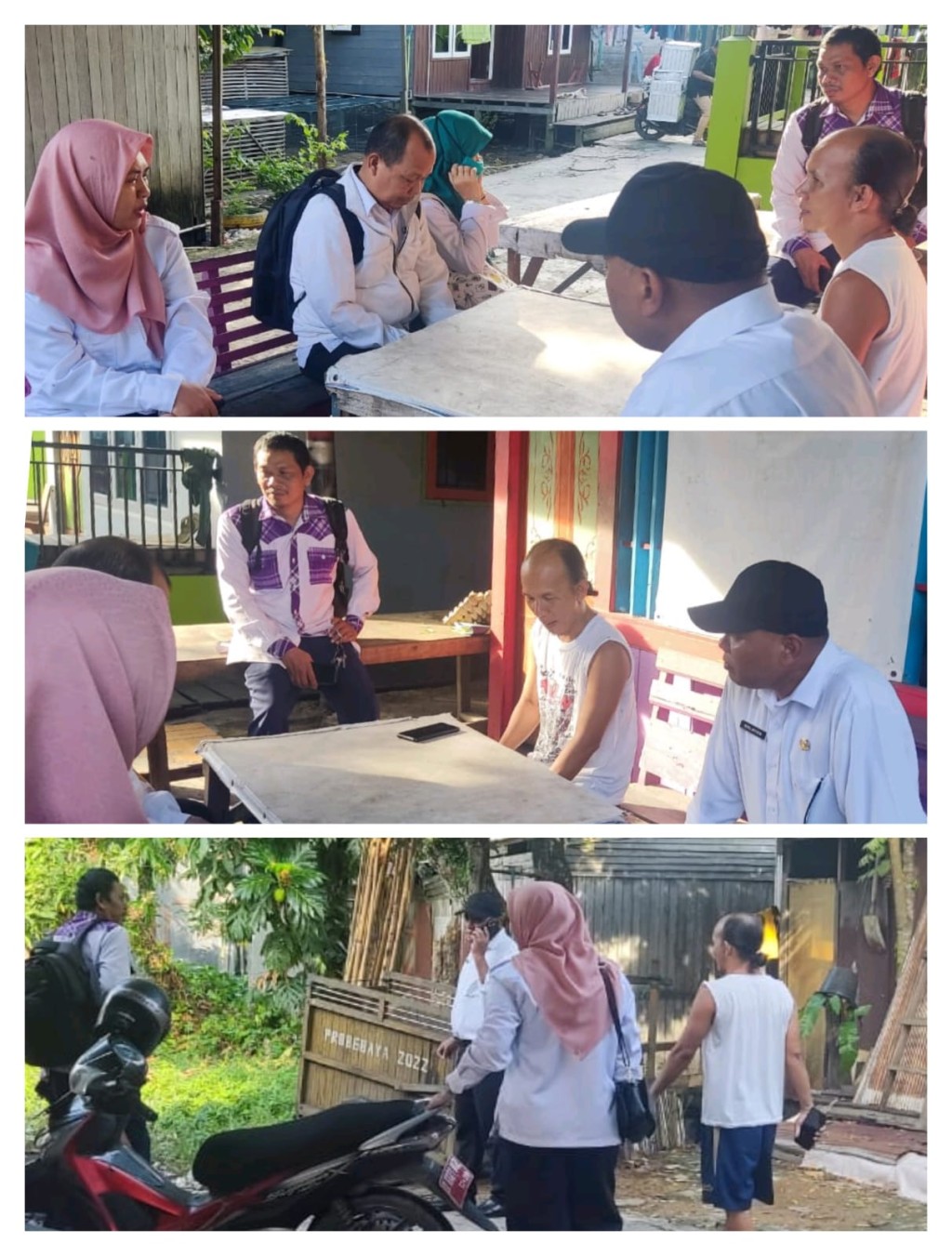 Koordinasi dengan Ketauan RT. 07 Kegiatan kampung Salai