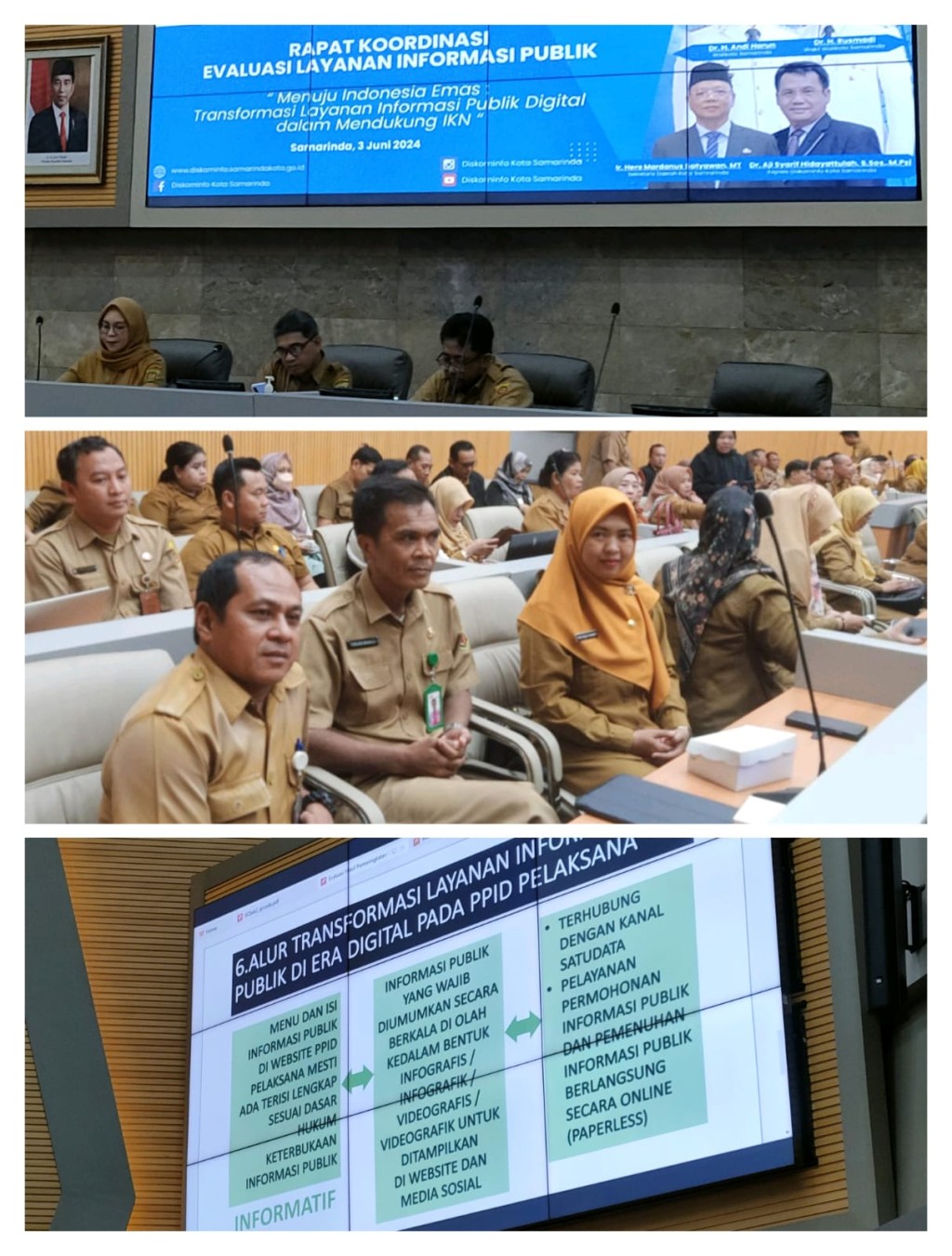 Rapat Koordinasi Evaluasi Layanan Informasi Publik