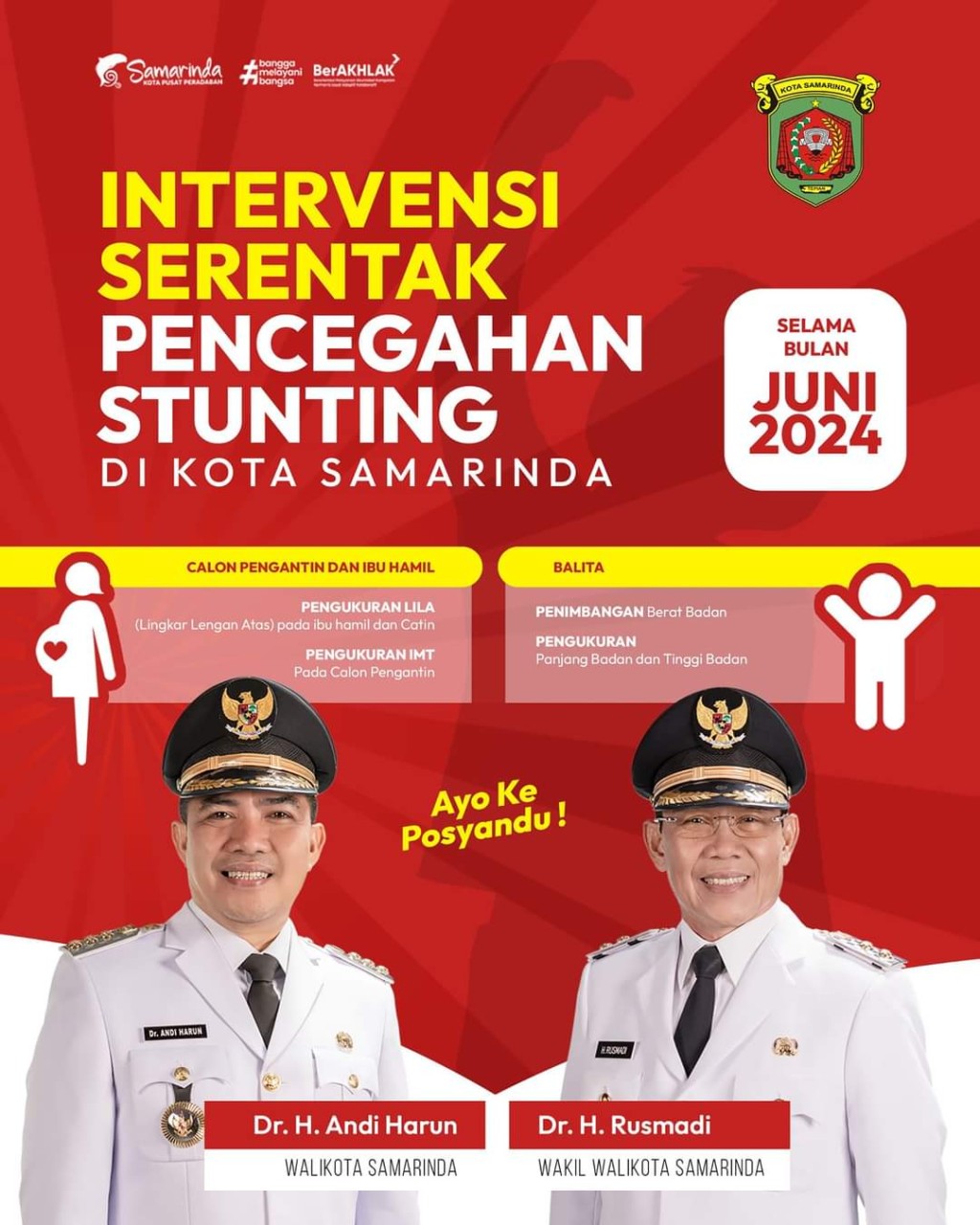 Informasi " INTERVENSI SERENTAK PENCEGAHAN STUNTING KOTA SAMARINDA "