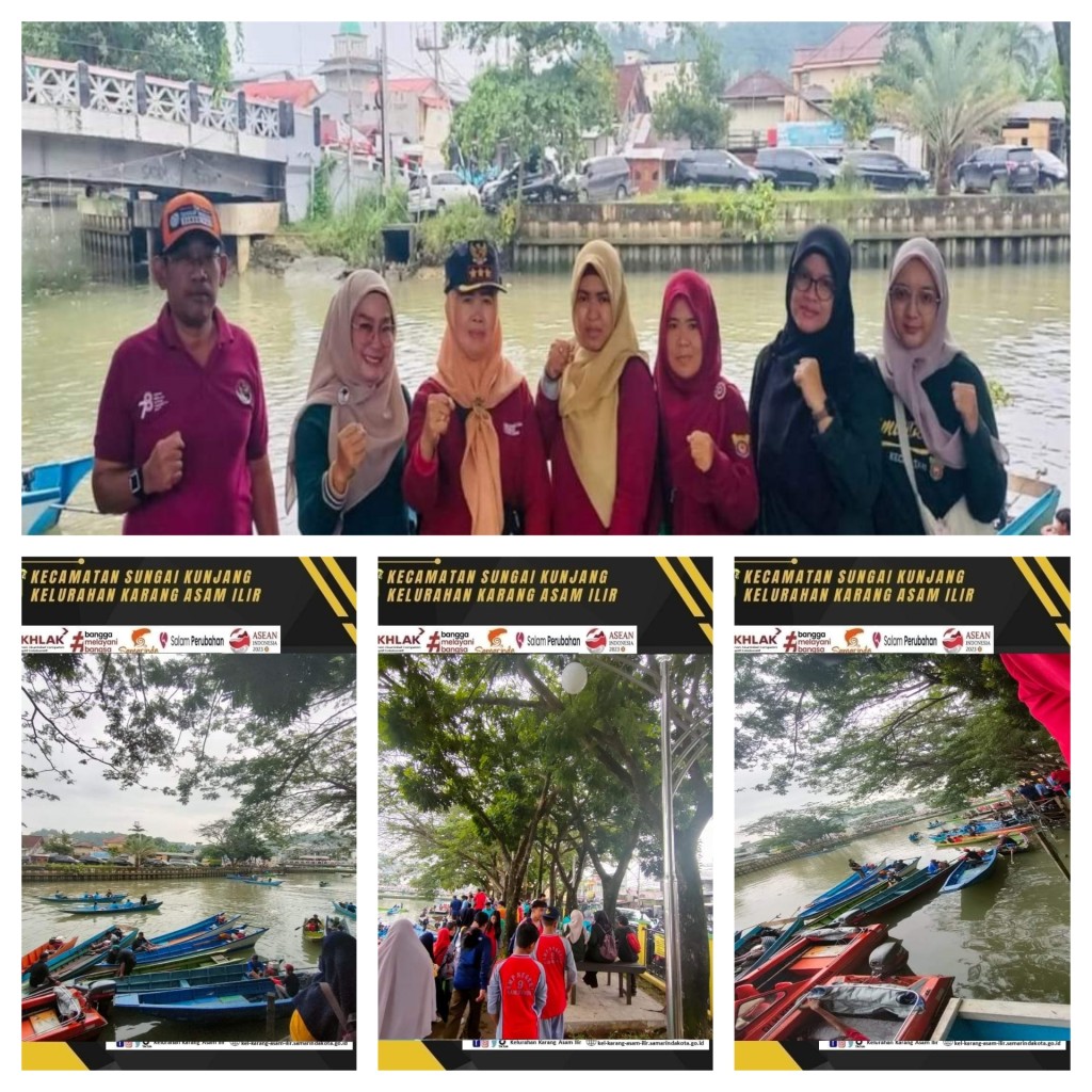 Gerakan Perahu Ketinting Pungut Sampah Sungai Karang Mumus Serta Dalam Rangka Memperingati Hari Lingkungan Hidup Sedunia