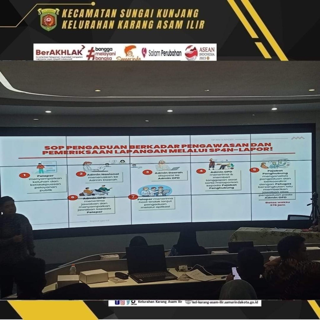 Pelatihan pengelolaan SP4N LAPOR