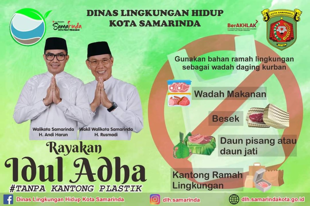 RAYAKAN IDUL ADHA TANPA KANTONG PLASTIK