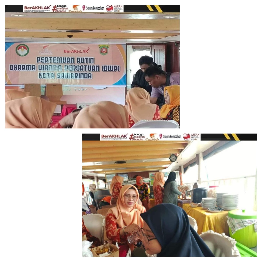 Pertemuan Rutin Dharma Wanita Persatuan ( DWP ) Kota Samarinda